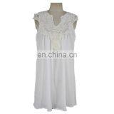 Factory Crochet Chiffon Pregnant Women Dress Maternity Wear
