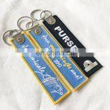 Newest Cheap Embroidery Woven Keychain Manufacturers in China