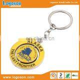 Round Shape High Quality Spinning Keychain thumbnail-3