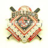 Sports Baseball Award Pin Badge Gold Silver Enamel Colors Lapel Pin thumbnail-6