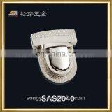 Custom Plated Briefcase Hardware, Decorative Metal Buckles Briefcase Locks And Clasps thumbnail-2