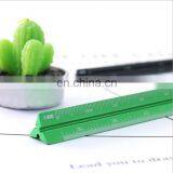 15cm Multicolor Aluminium Triangular Scale Ruler thumbnail-3