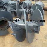 CFG Continuous Auger With Flange Coupling Dia 600mm With CFG Auger Head for CFG Pile Foundation thumbnail-2
