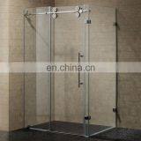 90x90 Small Single Cabin Prefabricated Alloy Modular Slide Glass Door Bathroom Stand Prefab Shower Room thumbnail-1