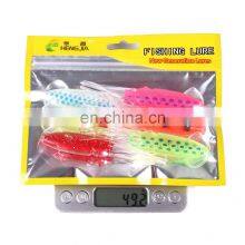 10cm 53g Six in a Bag Beard Bait Octopus Lure Squid Lure thumbnail-4