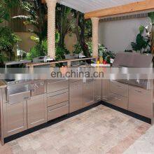 304 Aluminium Stainless Steel Kitchen Cabinet Frame thumbnail-2