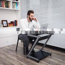 Home Office Furniture Stainless Steel Computer Desk Table Executive Modern Computer Office Desks With Drawer thumbnail-2
