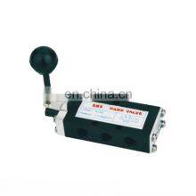 SNS SH Series High Quality Manual Pneumatic Hand Lever Operated Control Valve