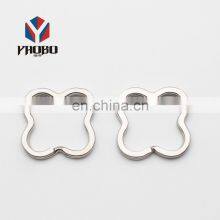 Popular High Quality Colored Metal Heart Shaped Flat Flat Split Ring Keychain thumbnail-4