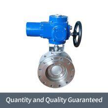Bernard Stainless Steel Electric Flanged Butterfly Valve DN65 Hard Seal Valve Assembly thumbnail-5