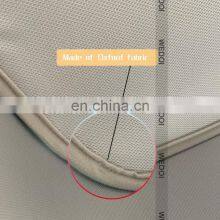 Two Parts UV Rays Protection Sunshade For Tesla Model Y 4PCS Roof Sunshade Curtain Material Buckle Mesh OEM Customized thumbnail-4