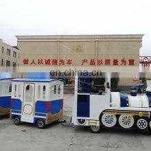Factory Hot Sales Trackless Passengers Train Outdoor Ride Locomotive in China Competitive Price thumbnail-3
