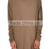 Custom Longline t Shirt Men Oversize Top thumbnail-2