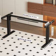 Adjustable Hand Lift Table Frame for Living Room Furniture With Linear Actuator - Ideal for Work, Computer Desk and Coffee Table Use thumbnail-4