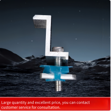 Photovoltaic Accessories - Aluminum Alloy Pressing Blocks, Medium Edge Pressing, Corrosion-resistant, Direct Supply From the Manufacturer, Jintong New Energy thumbnail-2