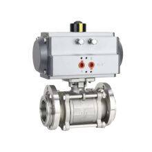 High Quality Pneumatic Flange Ball Valve thumbnail-3
