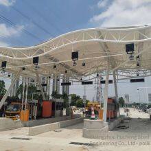 Export Bolt - Ball Grid Gas Stations, Pipe Truss Gas Station Canopies Are Easy to Install for Overseas Projects. Large - Span Canopies Are Processed With Light Self - Weight Structure. Choose Guangzhou Pucheng. thumbnail-1
