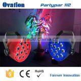 12*1W RGBW Color Changerable Led Christmas Partypar Lights Projector