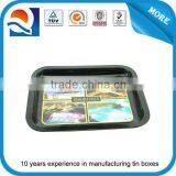 Eco-friendly Rectangle Sevring Tin Tray Printed Tin Tray Wholesale thumbnail-2