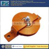 China supply precision painted steel pulley wheel