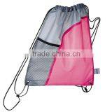 2015 Polyester Promotional Backpack Sports Gym Pack Drawstring Backpack thumbnail-2