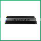BSCI FSC Factory Produce Black Wood HB Pencil With Colorful Eraser On Top                        
                                                Quality Choice