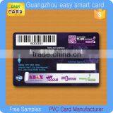 Facebook id Card With Barcode and QR Code