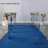 39 Inch Height Square Silver Mirror Column Party and Wedding Decoration Supplies in Guangzhou(MWS-018) thumbnail-3