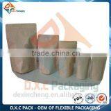 Aluminum Foil Stand Up Brown Paper Packaging Bag With Zipper thumbnail-1