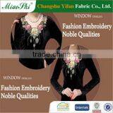 Islamic Clothing Fabric Sofa Upholstery Velour Fabric Warp Brushed Dyed Velvet