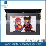 19" Lcd Bus Electronic Advertising Equipment