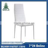 wholesale cheap metal PVC dining chair for sale