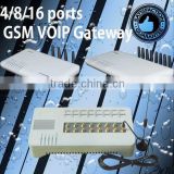 For call terminal gsm voip gateway with imei change auto registrator