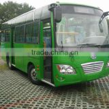 China 7.3m Euro4 Diesel Manual transmission 27 seater city bus for sale