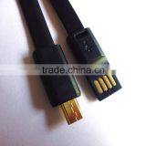 Factory Price Fashion Magnetic Double Sides USB Micro Cable