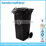 120 liters Outdoor street public plastic dustbin,Outdoor mobile garbage can,Garbage collection and treatment barrel