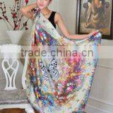 Digital Printed Silk Scarves021 thumbnail-2