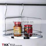 TH101 Kitchen Stoage Wall Mounted Basket Spice Rack