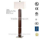 Unique modern furniture collocation wood floor lamp for hall or liviing room