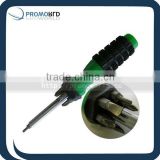 TPR handle screwdriver Multitool screwdriver with rubber handle Telescopic 7bits screwdriver