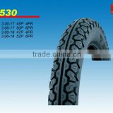 Newest strong body diamond motorcycle tire 3.00-17 45P 4PR