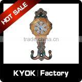 KYOK Flower Designs Fancy American Shower Curtains Hooks,thickness 0.5mm Metal Curtain Rod Accessories Quality Choice thumbnail-1