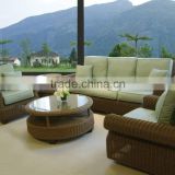 2015 New Products Outdoor Furniture 5PC Wicker Conversation Sofa Set