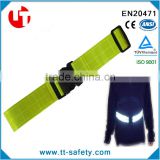 adjustable reflective belt reflective waistband for for running jogging cycling walking biking