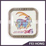 Good Quality 6 Plating Badge Wholesale Cheap Custom Printed Pins