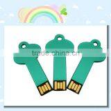 Cutomized Metal Material Key Shape USB Promotional Colorful Key Usb Flash Drive