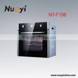 61L High Quality VFD Display Stainless Steel Panel Double Glass Built in Toaster Electric and Gas Oven for Kitchen Use