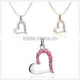 18k Fashion Gold Heart Jewellery Designs Statement Necklace 2015 Supplier's Choice thumbnail-1