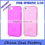 0.3mm Soft TPU Case With Clear Color Avaliable For Apple iPhone&Samsung