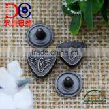 China Factory Fashion Garment Engrave Logo Jeans Button Rivet for Denim thumbnail-3